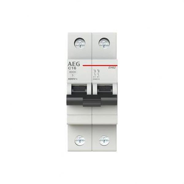 Legrand 419935 RX³ Interruttore Magnetotermico 2 Poli 16A 6kA – Per Abitazioni, Modulare