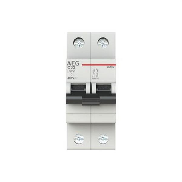 AEG Baja Tensión 2CDS252086R0324 Interruptor magnetotérmico EH60 2P 32A C