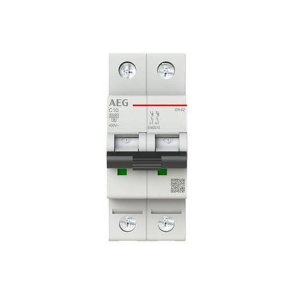 AEG Baja Tensión 2CDS252088R0104 Interruptor magnetotérmico EN60 2P 10A C
