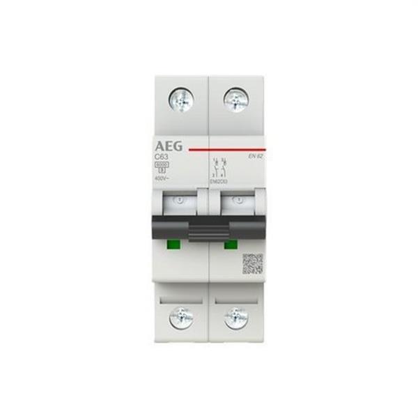 AEG Baja Tensión 2CDS252088R0634 Interruptor magnetotérmico EN60 2P 63A C