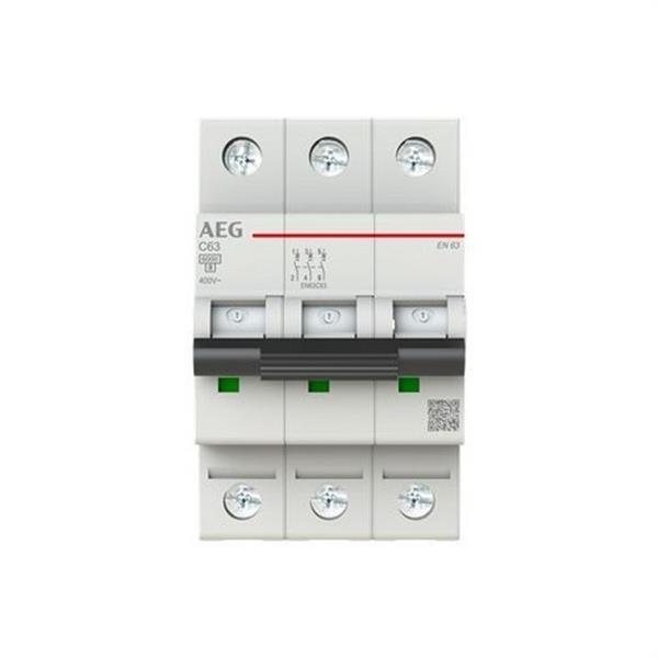 AEG Baja Tensión 2CDS253088R0634 Interruptor magnetotérmico EN60 3P 63A C