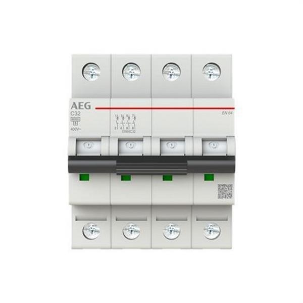 AEG Baja Tensión 2CDS254088R0324 Interruptor magnetotérmico EN60 4P 32A C
