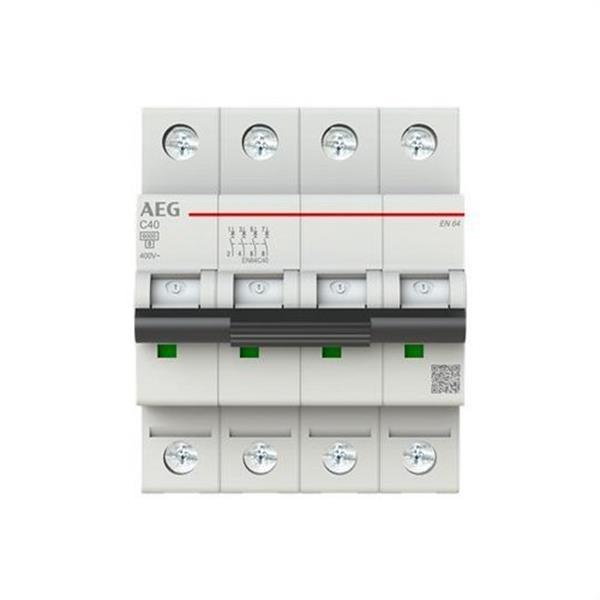 AEG Baja Tensión 2CDS254088R0404 Interruptor magnetotérmico EN60 4P 40A C