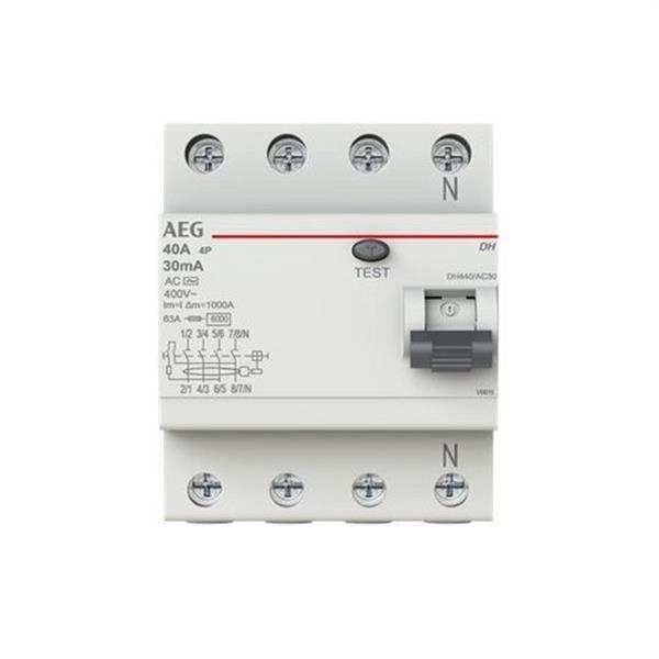 AEG Baja Tensión 2CSF204071R1400 Interruptor diferencial DH 4P 40A 30mA AC