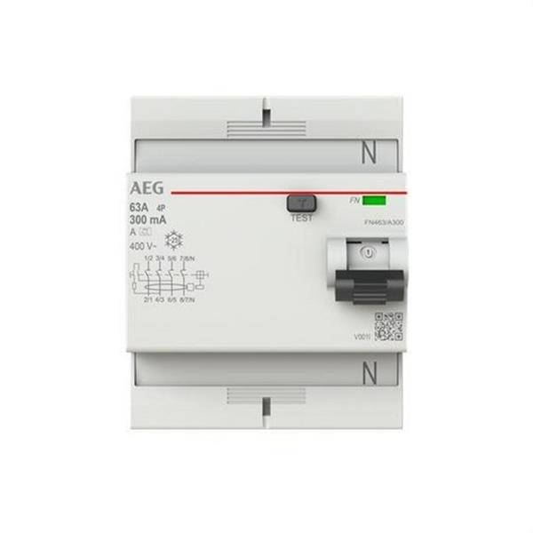 AEG Baja Tensión 2CSF704056R1250 Interruptor diferencial FN 4P 25A 30mA AC