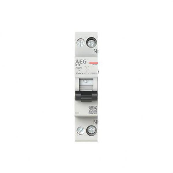 AEG Baja Tensión 2CSS255146R0104 Interruptor magnetotérmico compacto DPN EX61NR 10A C
