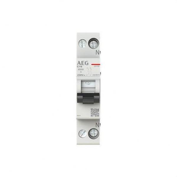 AEG Baja Tensión 2CSS255146R0164 Interruptor magnetotérmico compacto DPN EX61NR 16A C