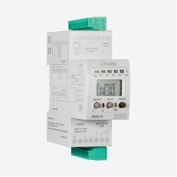 CIRCUTOR P11A61. Relé diferencial RGU2