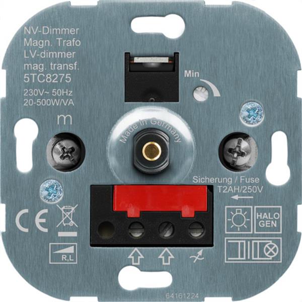 BJC 5TC8275 Regulador para lámparas halógenas 230V CA y con transformador magnético 20-500W