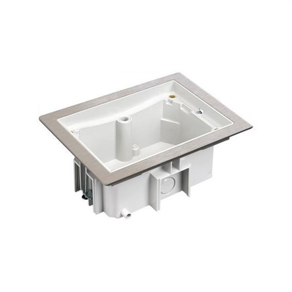 SIMON KGT200RF/72 Cubeta caja de suelo estanca Simon K45 IP66 suelo técnico para unidad con tapa portamecanis