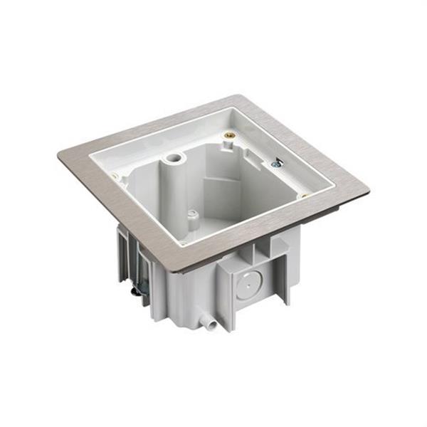 SIMON KGT100RF/72 Cubeta caja de suelo estanca Simon K45 IP66 suelo técnico para unidad con tapa portamecanis