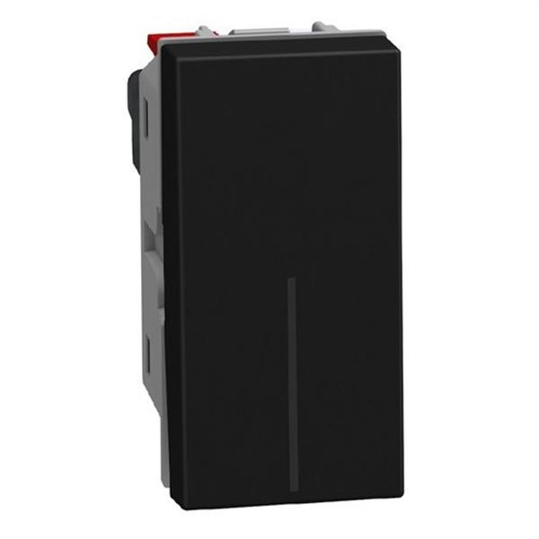 BTICINO YD4003A Conmutador basculante Light Now iluminable 10 AX 250 V~ 1 módulo dark