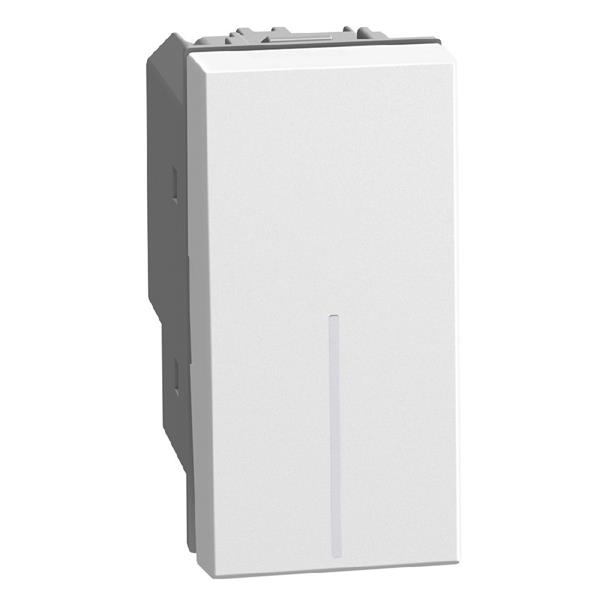 BTICINO YW4004 Cruzamiento basculante Light Now iluminable 10 AX 250 V~ 1 módulo blanco