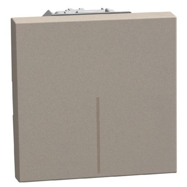 BTICINO YG4004M2 Cruzamiento basculante Light Now iluminable 10 AX 250 V~ 1 módulo stone