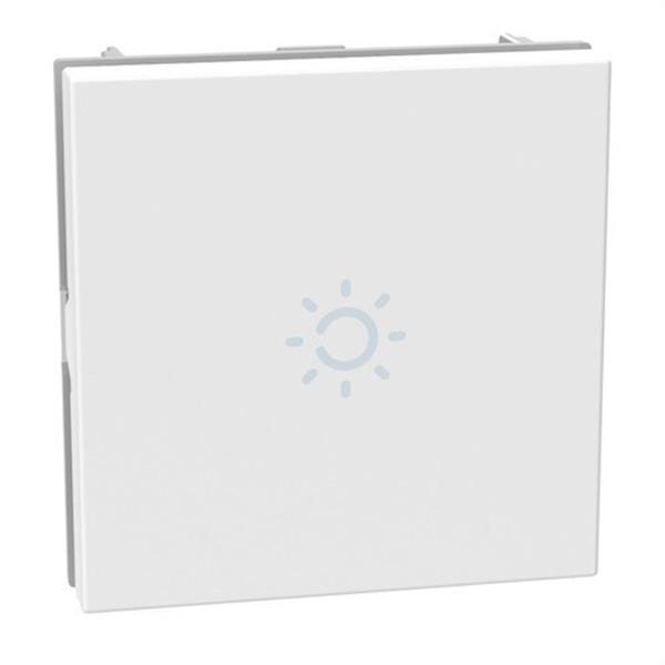 BTICINO YW4055AM2A Pulsador axial Light Now iluminable lámpara 2 módulos blanco