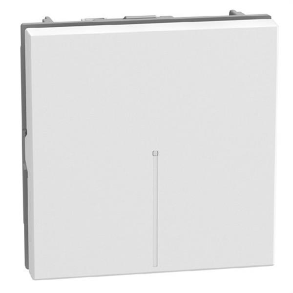 BTICINO YW4051M2A Interruptor axial Light Now iluminable 10 AX 250 V~ 2 módulos blanco