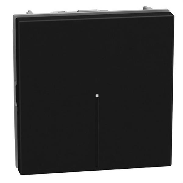 BTICINO YD4051M2A Interruptor axial Light Now iluminable 10 AX 250 V~ 2 módulos dark