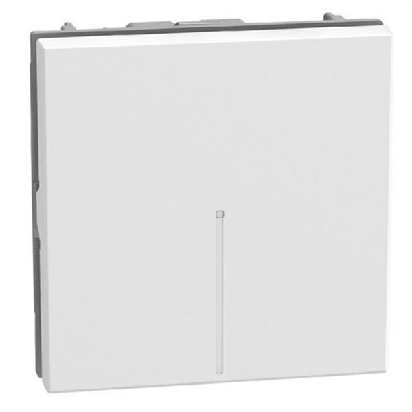 BTICINO YW4054M2 Cruzamiento axial Light Now iluminable 10 AX 250 V~ 2 módulos blanco
