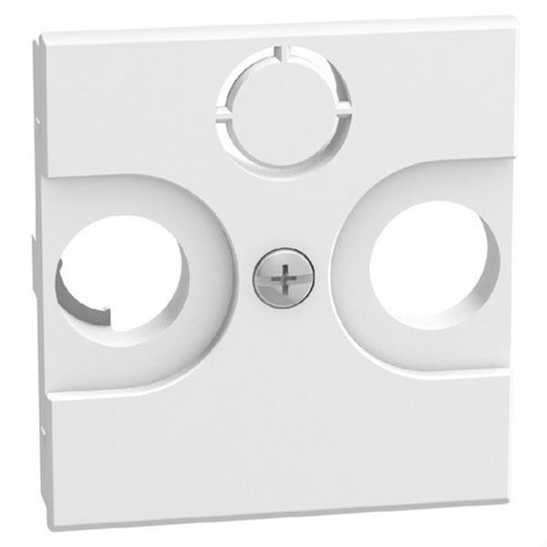 BTICINO YW4207 Frontal TV R SAT universal Light Now 2 módulos blanco