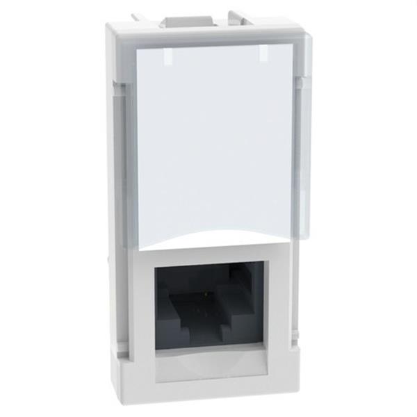 BTICINO YW4279C6 Base RJ45 Light Now Cat.6 UTP 1 módulo blanco
