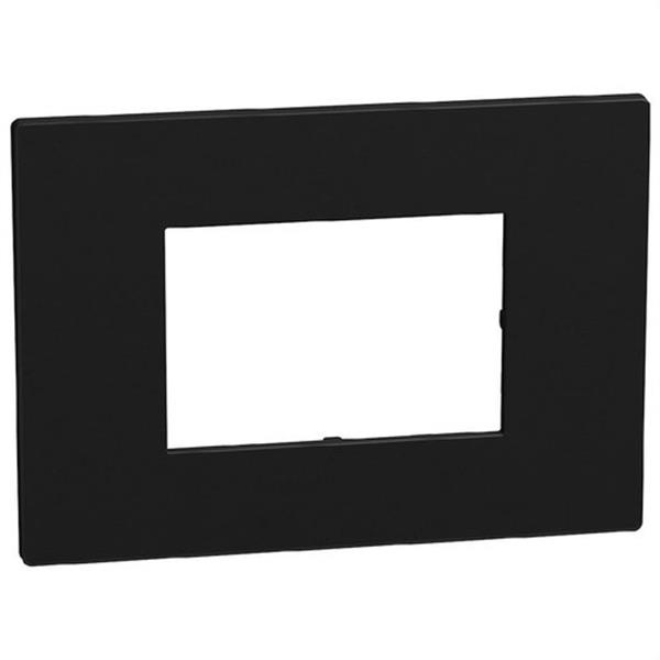 BTICINO YA4803DD Placa embellecedora Light Now 3 módulos dark