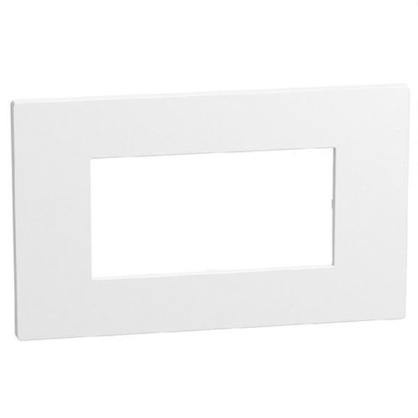 BTICINO YA4804WW Placa embellecedora Light Now 4 módulos blanco
