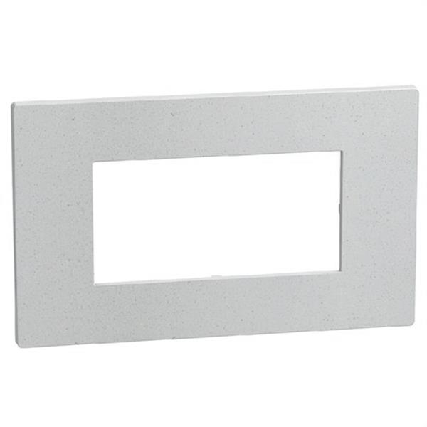 BTICINO YA4804WV Placa embellecedora Light Now 4 módulos blanco fiber