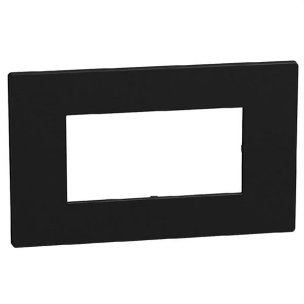 BTICINO YA4804DD Placa embellecedora Light Now 4 módulos dark