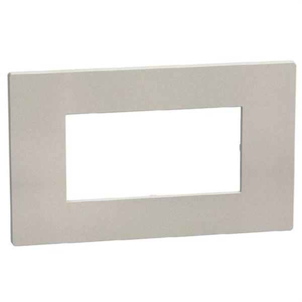BTICINO YA4804GS Placa embellecedora Light Now 4 módulos sand stone