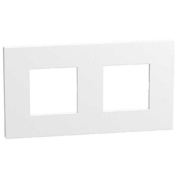 BTICINO YA4802M2WW Placa embellecedora Light Now 2+2 módulos blanco