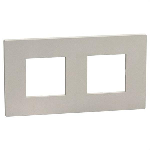 BTICINO YA4802M2GS Placa embellecedora Light Now 2+2 módulos sand stone