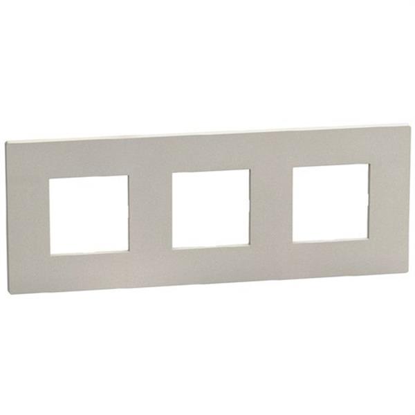 BTICINO YA4802M3GS Placa embellecedora Light Now 2+2+2 módulos sand stone