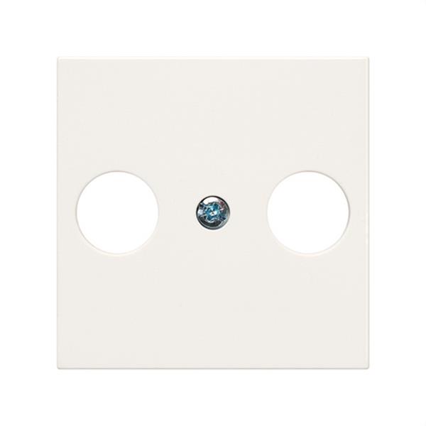 SIMON 20000054-190 Tapa SERIE SIMON 270 - EMPOTRAR para toma R-TV+Sat