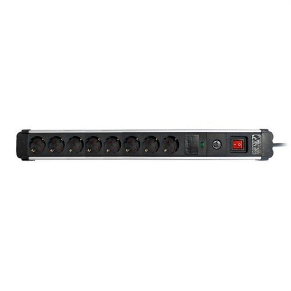 SIMON BM539232 Base extrapower de protección 8 tomas 3G1,5 cable 1,5m aluminio