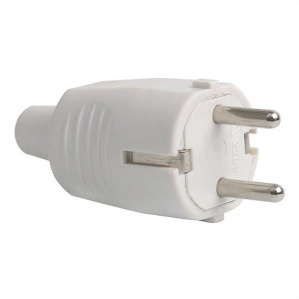 SIMON CL507408 CLAVIJA GOMA 16A 230V BLANCO