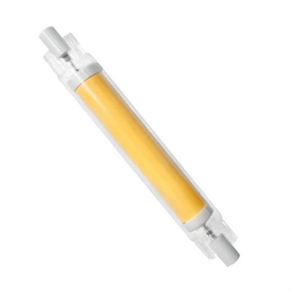 SILVER ELECTRONICS 1131730 Lámpara LEDECO lineal R7s regulable 850lm 7,6W 3000K 360° 118x16mm 15000h