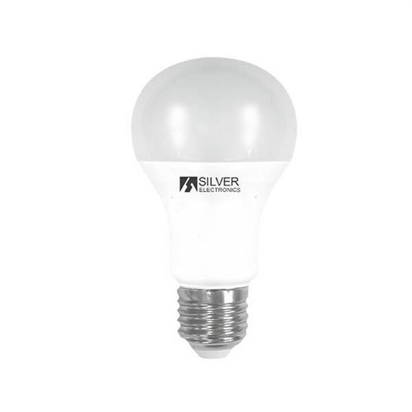 SILVER ELECTRONICS 981527 Lámpara LED estándar E27 1650lm 15W 6000K 180° 25.000h