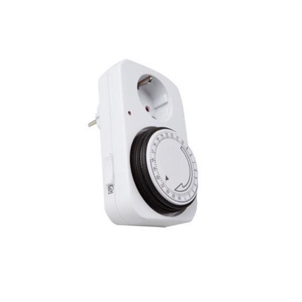 SILVER ELECTRONICS 49400 Programador analógico diario (24h) IP20 blanco