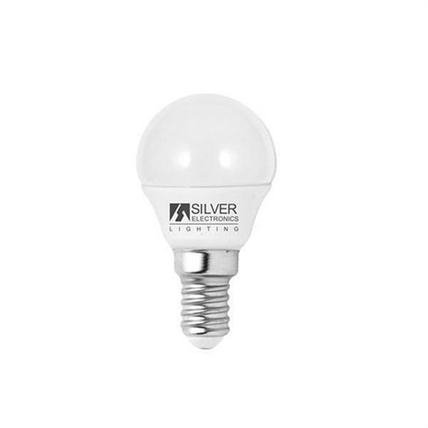 SILVER ELECTRONICS 1962214 Led ECO esférica 5W 4000K E14 399lm