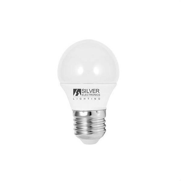 SILVER ELECTRONICS 1961227 Led ECO esférica 5W 6000K E27 380lm