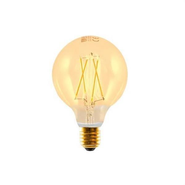 SILVER ELECTRONICS 450427 Lámpara LED globo de filamento E27 330lm 3W 2200K 20.000h Edison