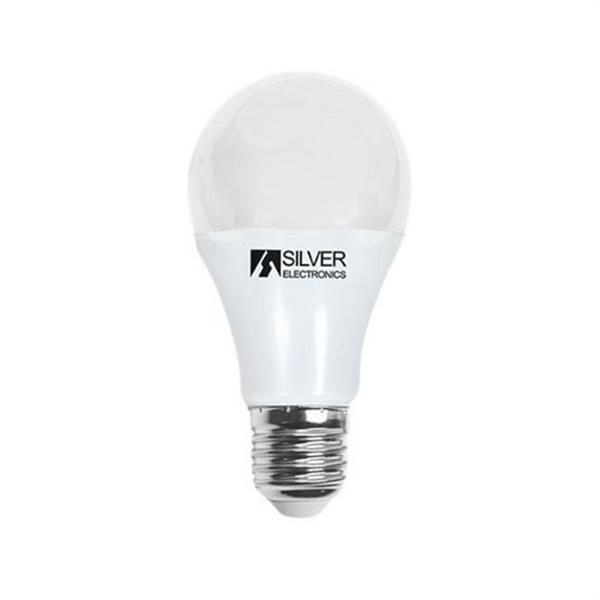 SILVER ELECTRONICS 982927 Lámpara LED estándar E27 1100lm 10W 4000K 220° 25.000h