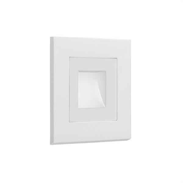 LedsC4 05-E141-14-CL Empotrable de pared IP65 Click LED 1.4W blanco cálido 3000K on-off blanco 98lm