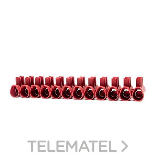 TEKOX PRO10MAX *Regleta conexión Serie PRO 10P 10mm² con cubierta protectora