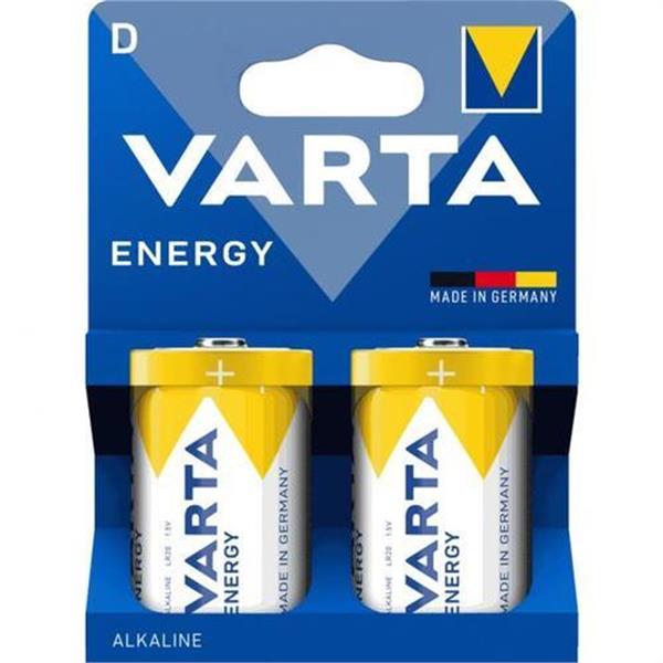 VARTA 04120229422 Pila alcalina Energy LR20 D (Blíster 2u)