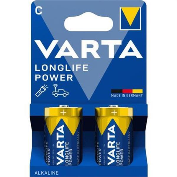 VARTA 4914121422 Pila alcalina Longlife Power LR14 C (blíster 2u)