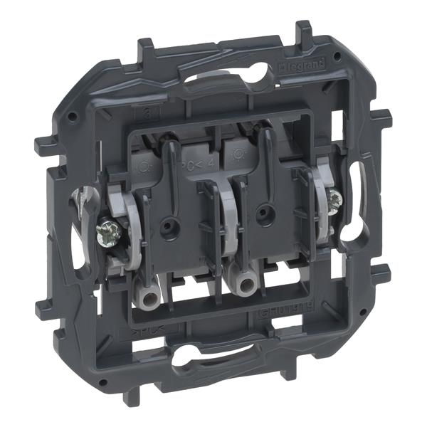 LEGRAND 864005B Interruptor doble Niloé Step 10AX 250V