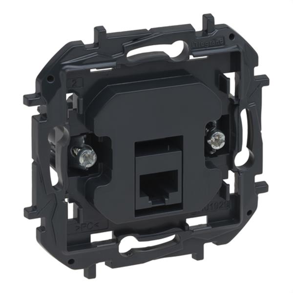 LEGRAND 864042B Base telefónica e informática individual RJ45 Niloé Step Cat.6 UTP