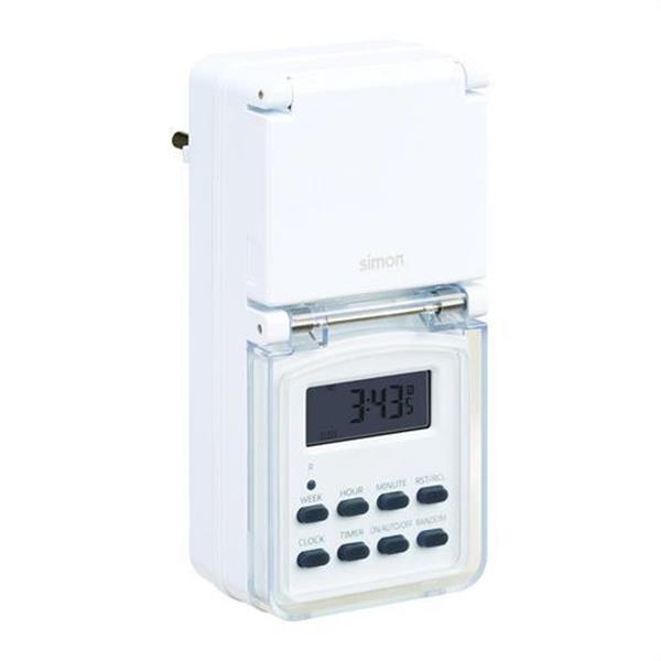 SIMON AF711201 PROGRAMADOR DIGITAL SEMANAL EXTERIOR