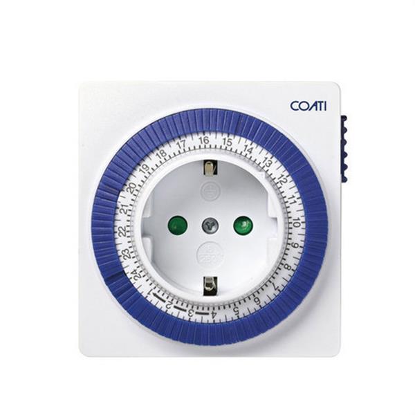 SIMON AF131511 Programador analógico diario compacto blanco